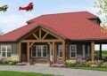 1,630 Sq. Ft. Craftsman Home with 3 Bedrooms, 2.5 Bathrooms and Wraparound Porch