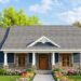 2,408 Sq. Ft. Ranch Home with 4 Bedrooms, 2.5 Bathrooms, Office & 2-Car Side-Entry Garage