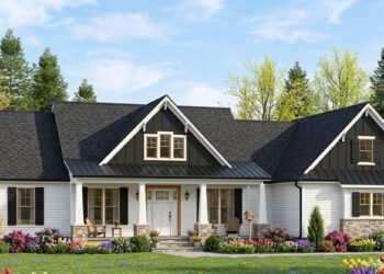 2,300 Sq. Ft. Craftsman Home with 4 Bedrooms, 2.5 Bathrooms, 3-Car Garage & Outdoor Kitchen
