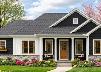 1,110 Sq. Ft. Cottage with 3 Bedrooms, 2 Bathrooms, Front & Rear Porches