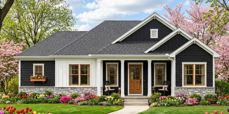 1,110 Sq. Ft. Cottage with 3 Bedrooms, 2 Bathrooms, Front & Rear Porches