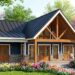 1,442 Sq. Ft. Modern Farmhouse with 2 Bedrooms, 2 Bathrooms, 2-Car Garage & Expansive Porches